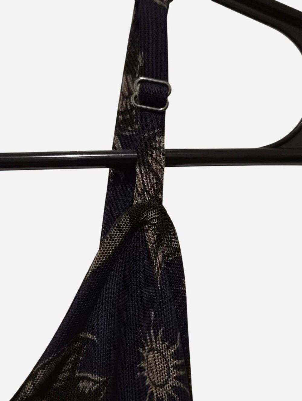 Cosmic Aura Mesh Midaxi Floral & Celestial Navy Dress - Picture 3 of 8